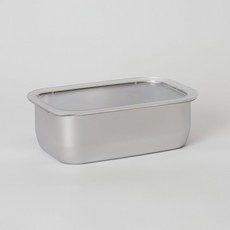 JAJU (JAJU) 加深不鏽鋼調理盤 鋼鐵灰, 單品, 1個