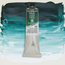 SENNELIER 申內利爾 Rive里夫專家級油畫顏料 一般色 深鈷綠 代用 N130312.836, 40ml, 1色