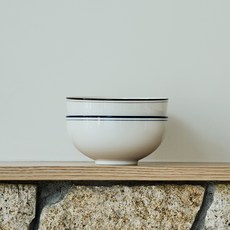 메종오브제 윤도자기 코지 면기 2종 세트, 브라운, 블루, 1세트
