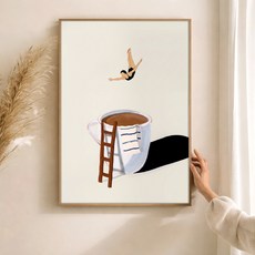 퍼니즈 홈 카페 포스터 딥 모먼트