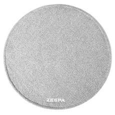 ZESPA 足部按摩器專用短毛圓形地毯, ZP545G, 灰色