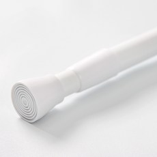 SERYUHOME 스프링 커튼 압축봉 22mm, 화이트