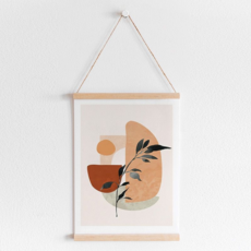 Soul Rich 現代風木質懸掛式海報 Type 3