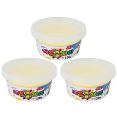 에듀클레이 낱색 3p, 연한노랑