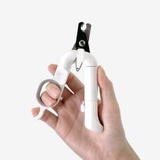 PETCARE LED 指甲剪 144 x 62 mm, 白色, 1個