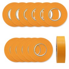 O-ON 遮蔽膠帶 黃色 25mm, 12個