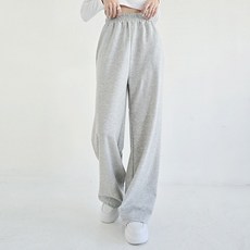 Planday 女款 完美修身 高腰鬆緊帶 顯腿長 寬版長褲