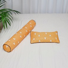 아띠블랑 유아용 베개 + 바디필로우 세트, 화이트베어