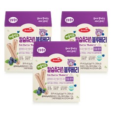 Bebest 幼兒吉拿棒 7個, 藍莓口味, 45.5g, 3盒