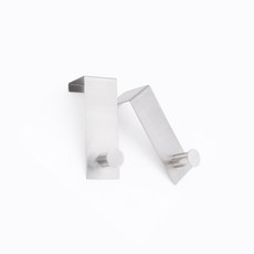 봄햇살 스테인레스 원형 도어후크 1구, 혼합색상, 2개