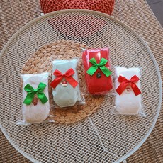 주니데이 아동용 크리스마스 목도리 4종 세트