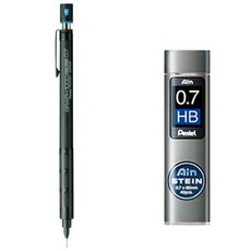 Pentel 飛龍文具 Graph 1000 PG1007 自動鉛筆 + Ain Stein HB 自動鉛筆芯, 0.7mm, 1套