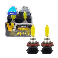 Power Yellow 汽車頭燈燈泡 2300K 12V 35W, 1套, H8