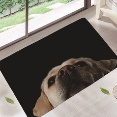 The Flow Company Alive Dog印刷玄關墊, 1, 1個