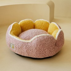 파스텔펫 반려동물 카투스 라인 극세사쿠션, 퍼플, 1개