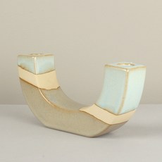 復古陶瓷燭台 Type4, 1個, 混合色