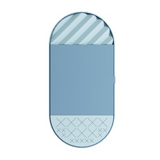 미니멀 화장품 홀더 블루, 1개