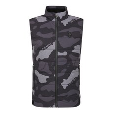 까스텔바작 남성용 패턴 경량 구스 다운 베스트 BGAWVT203