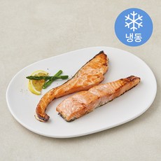 엄마애바다 화덕 연어순살 생선구이 3미 (냉동), 1개, 240g