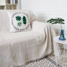 復古鬆餅格紋沙發套 SF04, 單一顏色