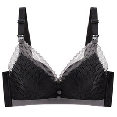 緹花蕾絲哺乳內衣