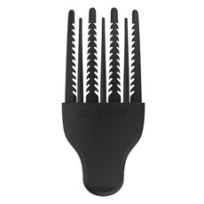 SEVENPM 真實蓬鬆梳 髮根瀏海豐盈造型梳, 黑色, 1個