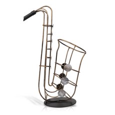JHCompany 金屬復古薩克斯風紅酒架, 混色, 1個