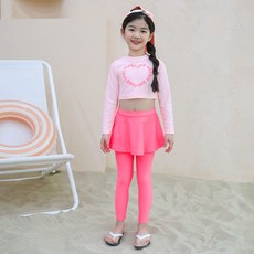 ROROCHAT 女童 Daro 防曬衣水上緊身褲上下套裝