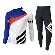 columbus 男款Fixie世界車隊長袖自行車上下套裝