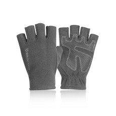 GOLOV.EJOy Naya Style 戶外運動半指手套 雙手適用 QN-155-1, 灰色, 1個