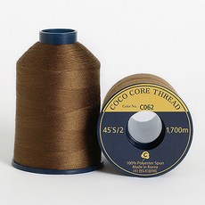 COTTONVILLE Coco Thread 優質縫紉線 45S/2 1700m, C062, 2入