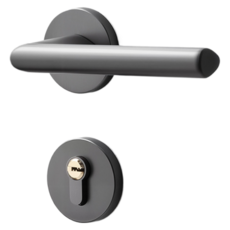 大方倉庫 方便門把 120mm + 鑰匙孔組, 1套, Y0017