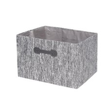 비보비바 심플 폴딩 패브릭 바스켓, 투톤, 1개