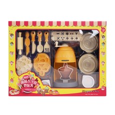 帶 BNC I 的冰淇淋製作遊戲套裝, 黃色的