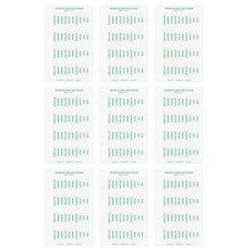 PLEPIC 縮略圖索引皮膚貼紙, 9個