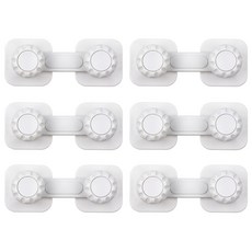 兒童安全鎖, 白色, 6入