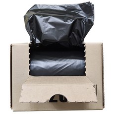 捲筒式垃圾袋 黑色, 40L