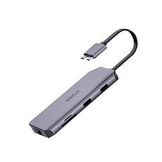위즈플랫 맥북 프로 에어 8 in 2 Dual USB-C Multi HUB UC820
