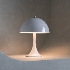 Luaz LED 室內裝飾 桌上型 蘑菇造型燈 短桌燈 氣氛燈 有線型 LUAZ-334, 白色