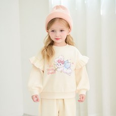 mollimelli Happy Cupid Bunny 刷毛T恤