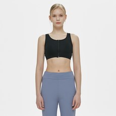 mulawear 女款正面拉鍊短版罩杯式上衣 AWSDBR022