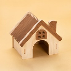 Lanboer 倉鼠森林小屋 M, 木質, 1個