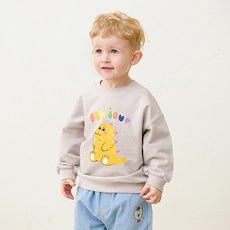 mollimelli 男童蹦啾可頌大學T