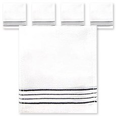 Songwol 松月 搓澡巾, 5個, 1入, 白色