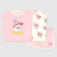 Milk Baby 兒童Bunny Bunny上衣2件+下身套裝