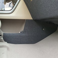 돌비웨이 카니발4세대 7/9/11인승 스크래치 오염방지 기어박스 하단커버 세트, 회색, 1세트