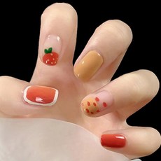 마켓감성 새콤달콤 네일팁, 4개, 2