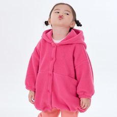 리틀래빗 아동용 V 데일리 뽀글이 점퍼