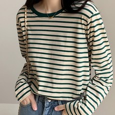 LUNA GIRL 女款Nippy條紋T恤