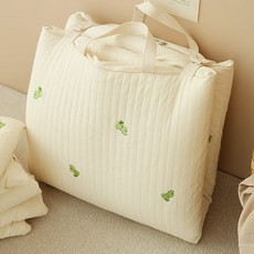 asomn 純棉100支午睡墊 L尺寸 棉芯分離型, Somryongi + Muzi(背面）